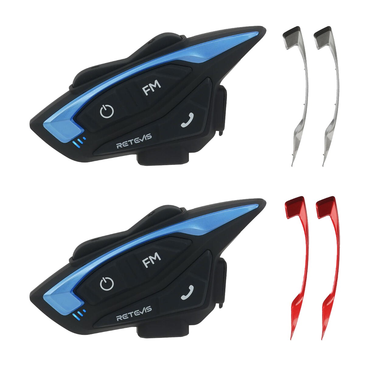 ΠΟΜΠΟΔΕΚΤΗΣ RETEVIS EZTalk 3A Bluetooth Motorcycle Helmet 2 Way Radio (2 Pack) ΠΟΜΠΟΔΕΚΤΗΣ RETEVIS EZTalk 3A Bluetooth Motorcycle Helmet 2 Way Radio (2 Pack)
