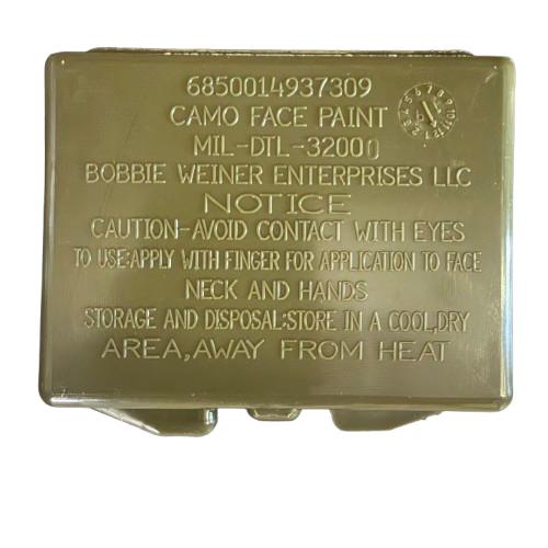 Bobbie Weiner 5-Color Camouflage Face Paint Kit 4500 – Στρατιωτική Βαφή Προσώπου 5 Χρωμάτων Bobbie Weiner 5-Color Camouflage Face Paint Kit 4500 – Στρατιωτική Βαφή Προσώπου 5 Χρωμάτων