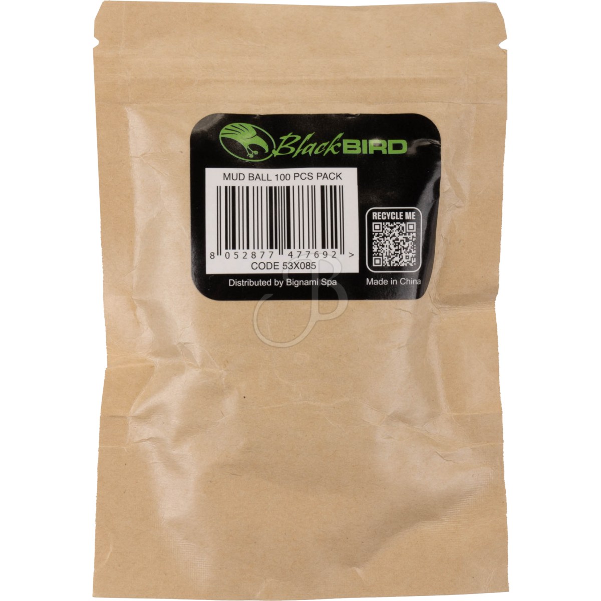 ΒΛΗΜΑΤΑ ΣΦΕΝΤΟΝΑΣ, BLACKBIRD MUD BALL / 100pcs ΒΛΗΜΑΤΑ ΣΦΕΝΤΟΝΑΣ, BLACKBIRD MUD BALL / 100pcs
