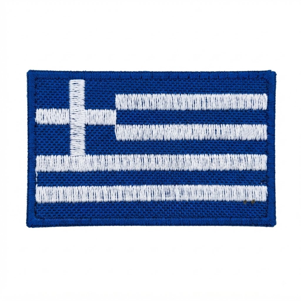 ΕΛΛΗΝΙΚΗ ΣΗΜΑΙΑ ΜΠΡΑΤΣΟΥ ΕΓΧΡΩΜΗ με VELCRO ΕΛΛΗΝΙΚΗ ΣΗΜΑΙΑ ΜΠΡΑΤΣΟΥ ΕΓΧΡΩΜΗ με VELCRO